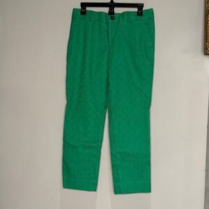 Banana Republic Hampton Pant Size 6 Green Holiday Business Casual‎ Capsule